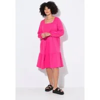 Angel of Style Jerseykleid Jerseykleid A-Linie Saum-Volant
