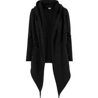URBAN CLASSICS Strickjacke Urban Classics Damen Ladies Hooded Sweat Cardigan (1-tlg)