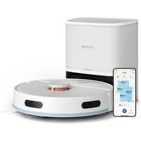 Philips Saugroboter mit Wischfunktion XU2100/25 mit 6.000pa Saugkraft, 33,12 W, mit Beutel, LDS-Radarnavigationssystem, HomeRun App, inkl. Entleerungsstation