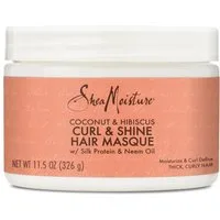 Shea Moisture Haarkur Shea Moisture Coconut Hibiscus Curl Shine Hair Masque 340g