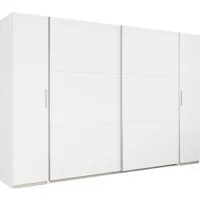 rauch Schwebetürenschrank Kleiderschrank Drehtürenschrank Schrank Garderobe KRONACH (in 3 Ausstattungen BASIC/CLASSIC/PREMIUM, Breiten 225/268/311/354 cm) mit Dreh- und Schwebetüren und vielen Einlegeböden MADE IN GERMANY