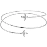 Heideman Armband Serena silberfarben poliert (Armband, inkl. Geschenkverpackung), Upper arm cuff Damen