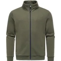 Ragwear Sweatjacke Jettrys Weiche Herren Alltagsjacke