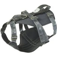 HURTTA Hunde-Geschirr ECO Autogeschirr Travel Harness blackberry (grau)