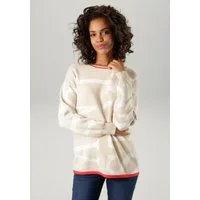 Aniston CASUAL Strickpullover mit eingestrickten ANISTON-Schriftzügen