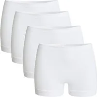 conta Jazz-Pants Slips Damen-Schlüpfer 4er-Pack Feinripp Uni