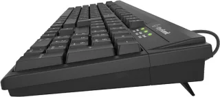 KeySonic KSK-8008U-IP Full-Size USB Tastatur | 61083 | Wasserfest nach IPX7 - schwarz