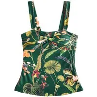 Next Tankini-Top Bauchformendes Bandeau-Tankinioberteil (1-St)