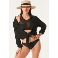 C&CITY Bügel-Bikini Transparentes Bikini-Set
