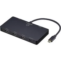 Renkforce Laptop-Dockingstation Renkforce USB-C® Dockingstation RF-USBHA-550 Passend für Marke Dockin