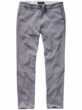 Mey & Edlich Herren Von-bis-Chino Blau 52 % Leinen, 45 % Baumwolle, 3 % Elasthan