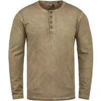 !Solid Rundhalsshirt SDTimur Longsleeve mit Used-Look Waschung