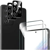 MSM Displayschutzglas 2X Schutzglas (Display + Kamera) für Samsung Galaxy A53 5G Panzerfolie
