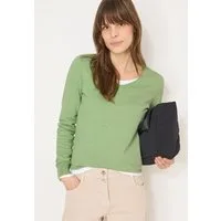CECIL Strickpullover mit V-Ausschnitt