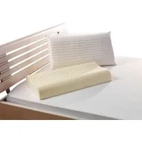 fan Nackenstützkissen f.a.n. Medisan Sleep & Care Latex, Seitenschläfer, Rückenschläfer, hohe Stützwirkung, mit Belüftungskanälen