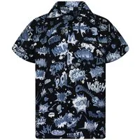 King Kameha Hawaiihemd Boom-Bang Funky Hawaii-Hemd Herren Kurzarm Front-Tasche Stylish Unisex