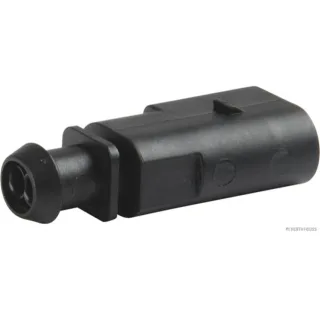 Elparts Steckergeh?use 2-polig bis 50 N Flachstecker
