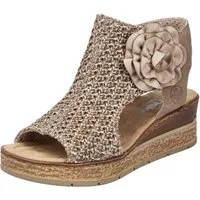 Rieker Marbi Shell Jute Sandalette
