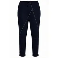 Angel of Style Funktionshose Sweathose Tapered Fit Ziernähte Elastikbund