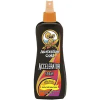 Australian Gold Selbstbräunungslotion Accelerator Spray 250ml, “Cocoa Dreams” Duft, ohne Bronzer
