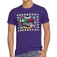 style3 T-Shirt Testbild TV monitor retro fernseher LED the big bang theory sheldon