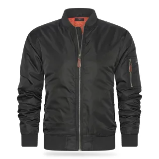 Navy Seal Jacket Zwart von Cappuccino Italia in der farbe Schwarz und in größe XL.
