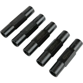 KS Tools Adapter für Radstehbolzen mit IG M14 + M16x1,5, 5er Pack - 700.1485