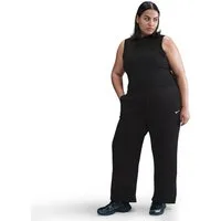 Nike Sportswear Sporthose W NSW PHNX FLC HR PANT WIDE 2 für Erwachsene konzipiert, aus Baumwolle und Polyester