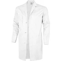 Qualitex Workwear Arbeitsjacke waschbarer basic Berufsmantel - BW 240 g - aus reiner Baumwolle (1-St) standard Laborkittel mit 5 Taschen - Strapazierfähig - Pflegeleicht