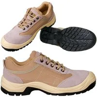 Urgent Sicherheitsschuhe Arbeitsschuh S1 Halbschuhe Stahlkappe BEIGE Gummistiefel