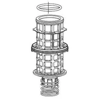 Grünbeck Filterelement zu BOXER, UNI 100 um 101632e zu Rückspülfilter, Automatikfilter