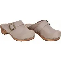 Sanita Wood-Urban Open Clog