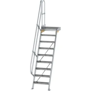 Munk Treppe mit Plattform 60° Stufenbreite 600 mm - 600369