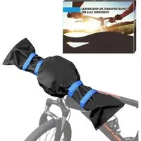 LuxusKollektion Lenker-Schutzhülle 2er Set 90x22x1,5cm Ebike Lenker Schutzhülle Transportschutz