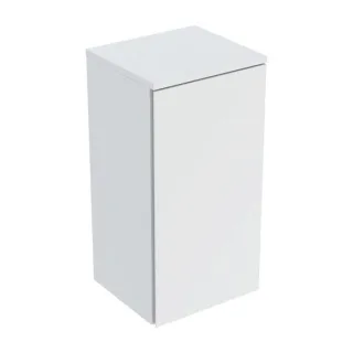 Geberit Renova Plan Seitenschrank 504043001 1 Tür, Anschlag links/rechts, Breite 33cm, Korpus/Front weiß / lackiert seidenmatt