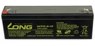 KUNG LONG Blei-Akkumulator WP2.6-12, 12 V-/2,6 Ah, zyklenfest