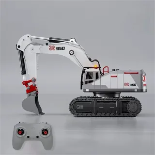 JLRC 9581 RTR 1/50 2.4G 28CH All Alloy RC Car Excavator 950Lead Screw Remote Control Simulation Engineering Vehicles E
