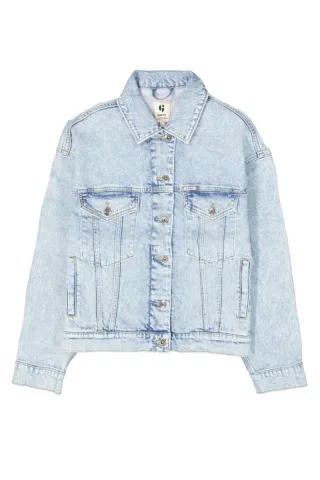 Garcia - Jeansjacke - Emira blau - Gr. - M