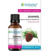 BIOHERBA R Pflege-Set Zedernöl Reines ätherisches Öl 10 ml
