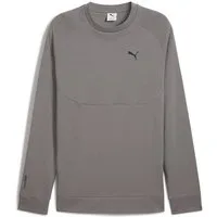 PUMA Langarmshirt TECH CREW DK Regular Fit, Rundhalsausschnitt, sportlicher Stil