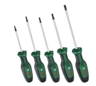 BOSCH Schraubendreher-Set, Torx, 5-teilig