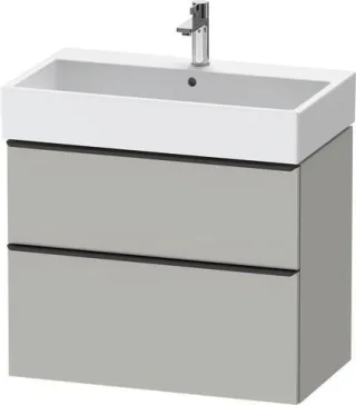 Duravit D-Neo Waschtischunterbau wandhängend Betongrau Matt 784x442x625 mm - DE43730BD070000 DE43730BD070000
