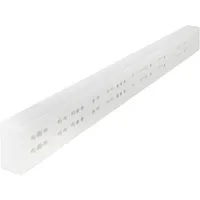 SO-TECH® Schubkasten Distanzleiste für Schubkastenführungen (BxHxT) 25x50x486 mm (1 St), weiß, für Innenauszug