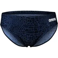 Arena Badeslip Snakeskin Swim Brief mit Markendetails
