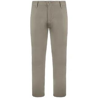 Docker Slim Tapesed Bein Herren Beige Chino Hosen
