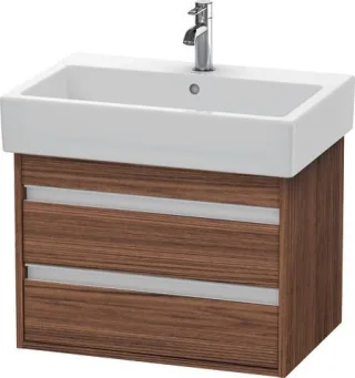 Duravit Ketho Waschtischunterbau wandhängend Nussbaum dunkel Matt 650x440x480 mm - KT662402121 KT662402121