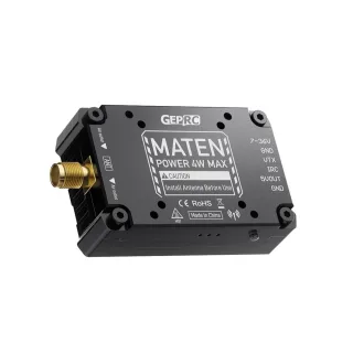 GEPRC MATEN 3.3GHz 4W VTX PRO FPV Transmitter 48CH 25/200/1600/4000mW/Pit Mode 3-8S IRC Tramp SMA 20x20mm/25.5×25.5mm(M2