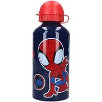 Spiderman Trinkflasche Kinder Trinkflasche aus Aluminium 500 ml mit praktischem Verschluss