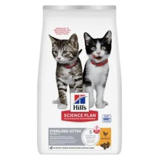 Hill's Science Plan Trockenfutter Kitten, Sterilised, mit Huhn 3 kg