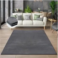 the carpet Teppich Cosy, rechteckig, Höhe: 11 mm, Wohnzimmer Teppich Fell-Optik waschbar elegant